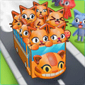 Animal Bus Traffic Jam - online Puzzle game at Diefbk