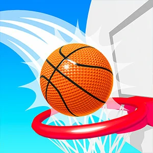 Bounce Dunk FRVR - online Sports game at Diefbk
