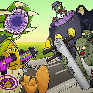 Mutant Plants Vs Zombie - online Action game at Diefbk