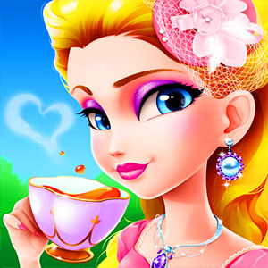 Princess Happy Tea Party Cooking - online Beauty game at Diefbk